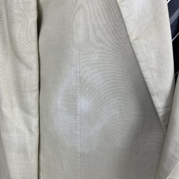 ixi:z Schoolboy Blazer Men's L Japanese Linen Unstructured Sports Jacket Íxi:z - Picture 10 of 16